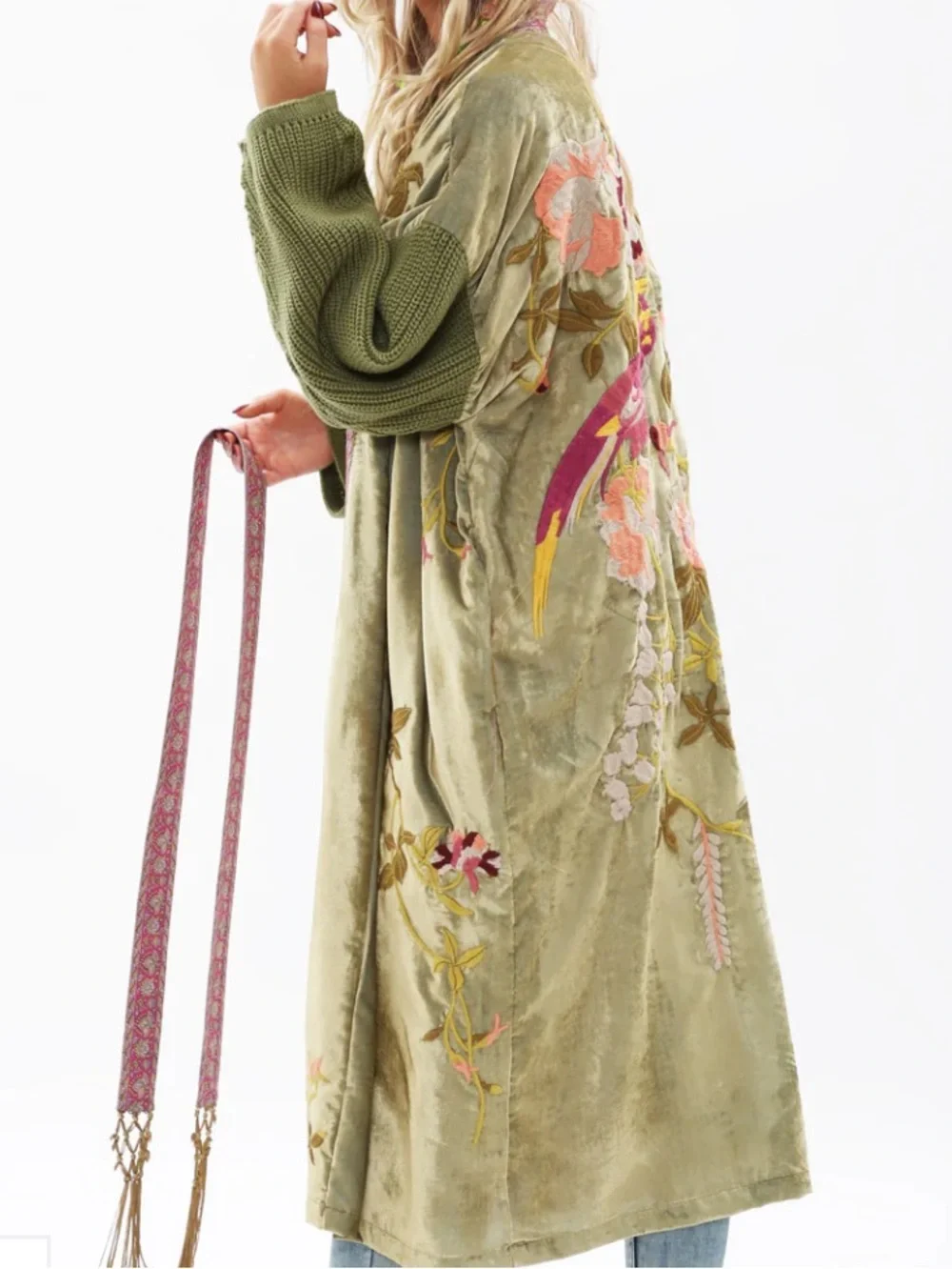 Aratta Silent Journey Something Magical Velvet Coat NWT - Picture 6 of 14